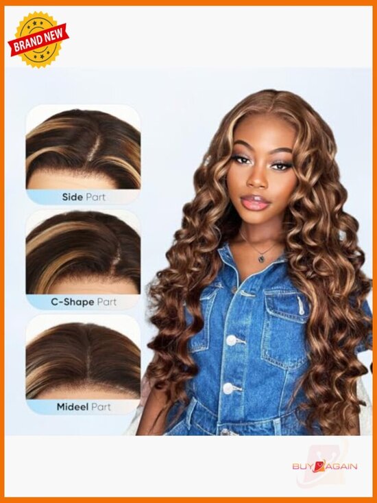 13x6 HD Lace Front Wig Human Hair Body Wave 210% Density 26 inch main image 4